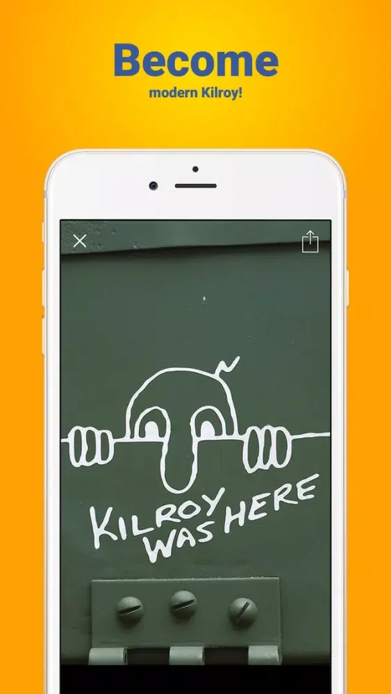 Tangkapan skrin Was Here - Share and discover the marks around you