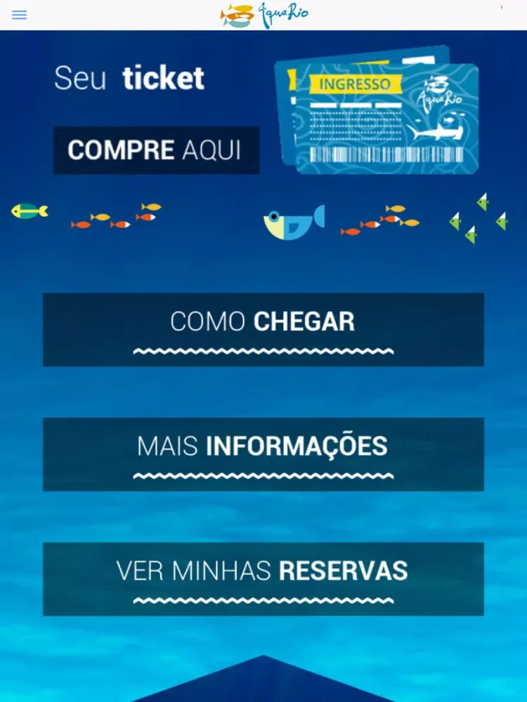 AquaRio Marinho Rio de Janeiro iPad  Screenshots