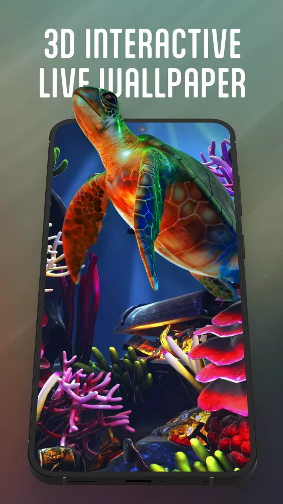 Aquarium 3D Live Wallpaper 4K Ekran Görüntüleri