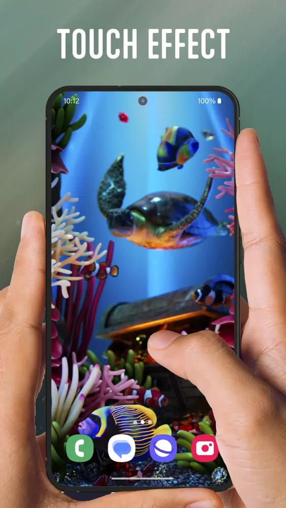Aquarium 3D Live Wallpaper 4K Ekran Görüntüleri