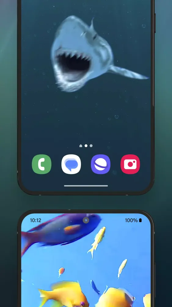 Aquarium 3D Live Wallpaper 4K Ekran Görüntüleri