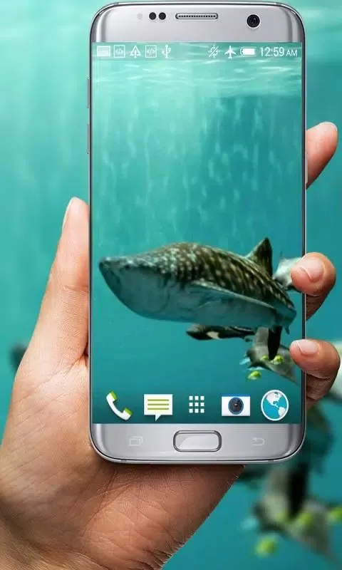 Aquarium Video Live Wallpaper Ekran Görüntüleri