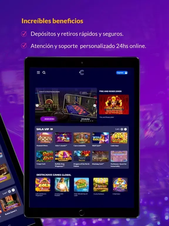 Casino Buenos Aires Online iPad  スクリーンショット