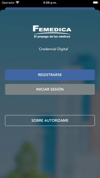 Capturas de tela do Credencial Digital FEMEDICA