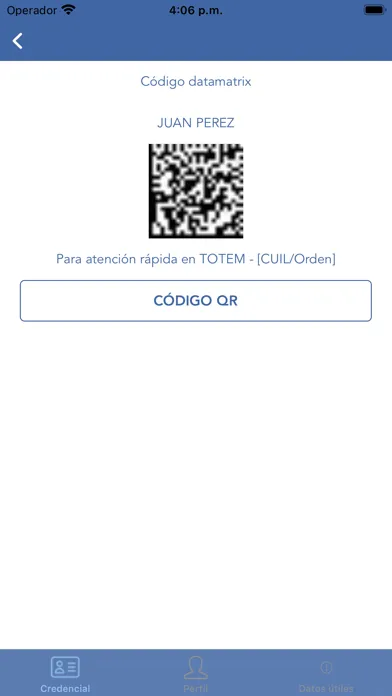 Capturas de tela do Credencial Digital FEMEDICA