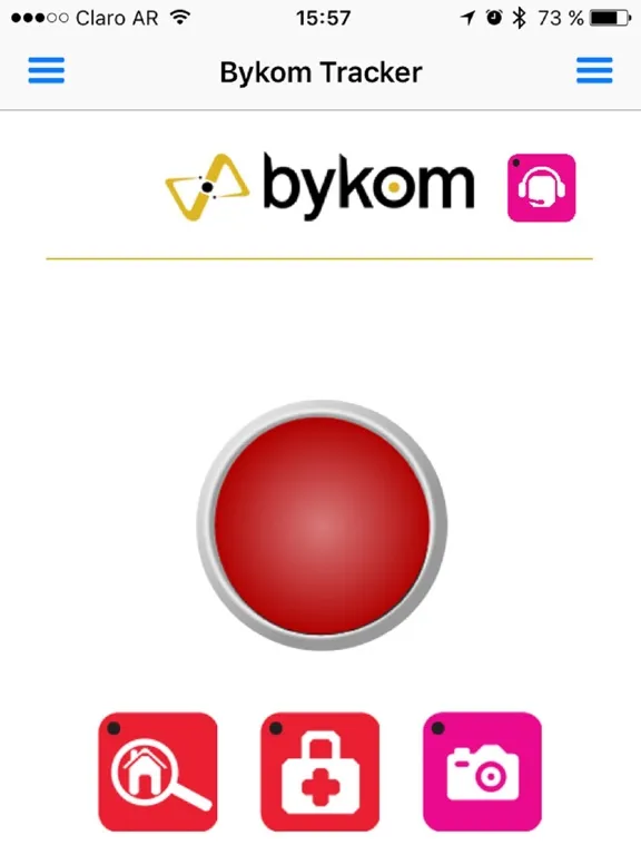 Bykom Tracker iPad 应用截图