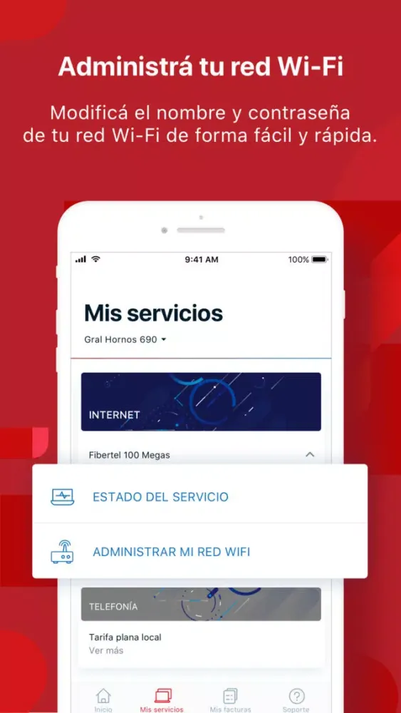 Mi Cuenta Cablevisión Fibertel स्क्रीनशॉट