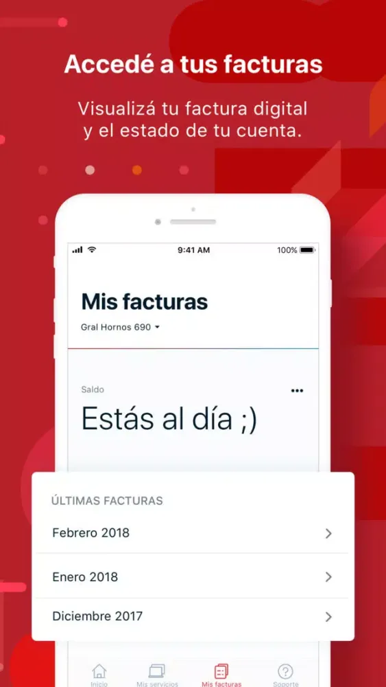 Mi Cuenta Cablevisión Fibertel स्क्रीनशॉट