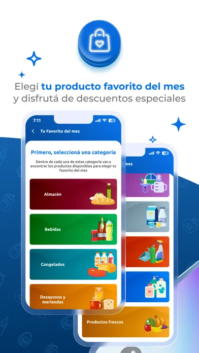 Capturas de tela do Carrefour Argentina