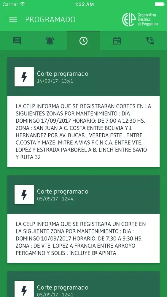 Zrzuty ekranu InfoCELP