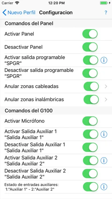 تصاویر G100 Alarma