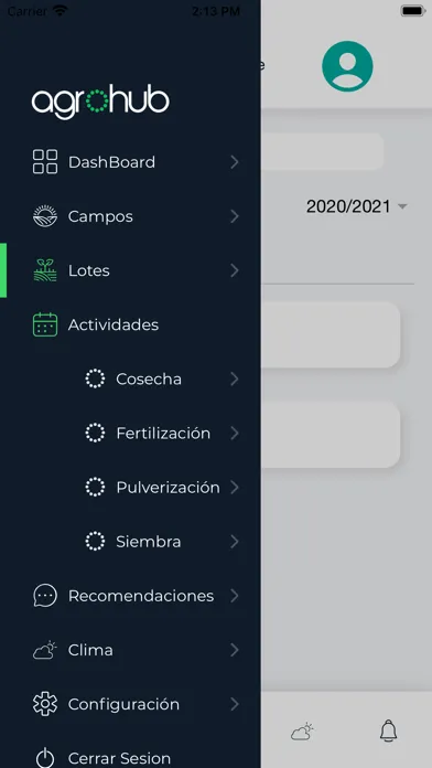Скриншоты AgroHub Productor