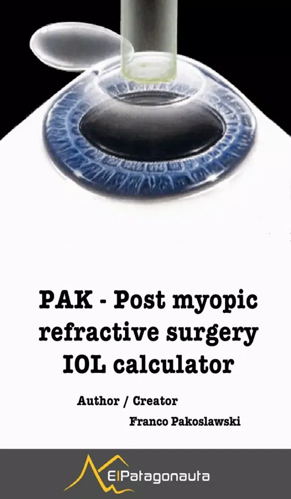 Post myopic refractive surgery IOL Calculator and Calculator of safety parameters for LASIK سکرین شاٹس