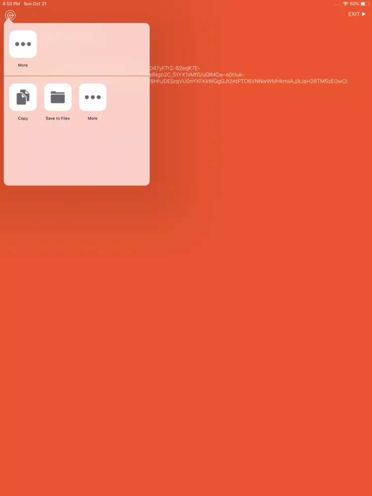 Capturas de tela do Sharelock iPad 