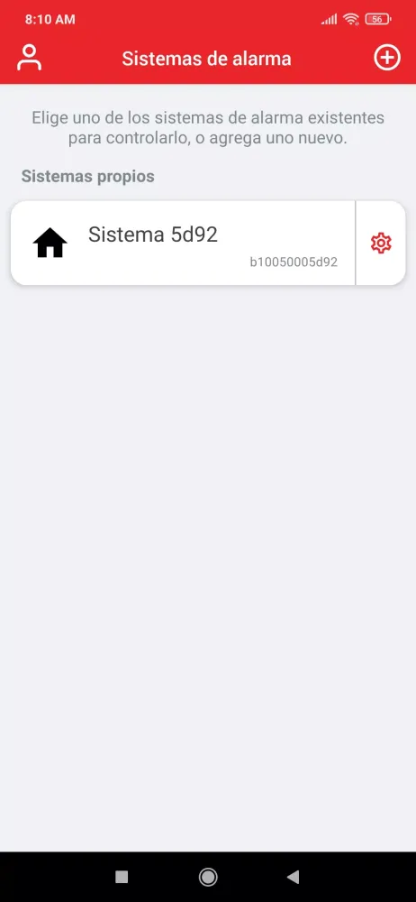 Capturas de tela do Alarm Home Pro