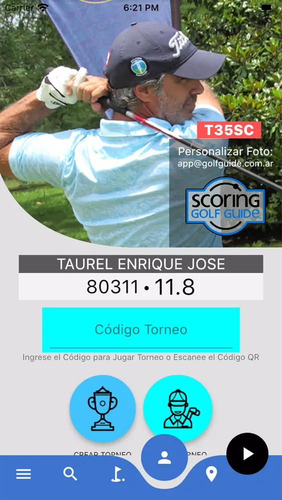 Scoring Golf Guide Screenshots