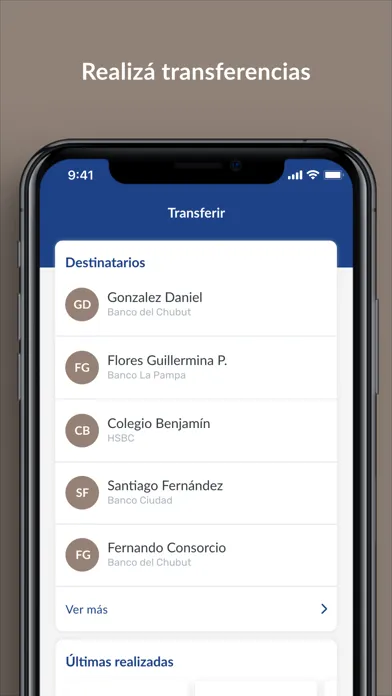 Capturas de pantalla de Banco Mariva Personas