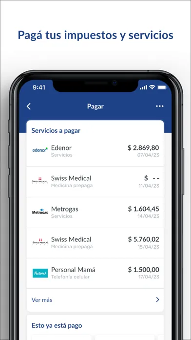 Capturas de pantalla de Banco Mariva Personas