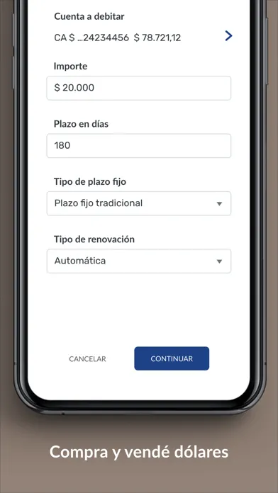 Capturas de pantalla de Banco Mariva Personas