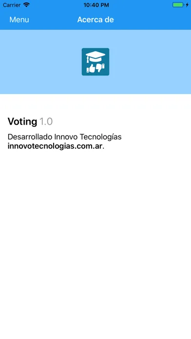 Voting Ekran Görüntüleri