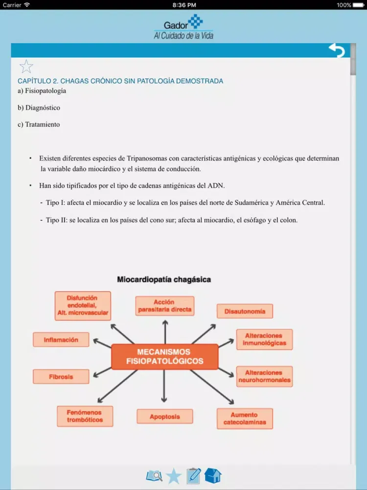 Zrzuty ekranu Enfermedad de Chagas-Mazza iPad 