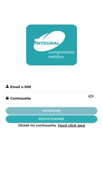 Tangkapan skrin Integral Compromiso Medico