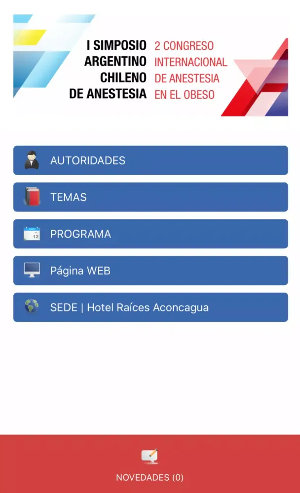 Simposio Anestesia Screenshots