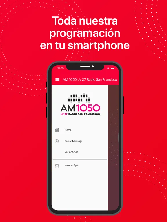 Ảnh chụp màn hình của AM 1050 Radio San Francisco iPad 