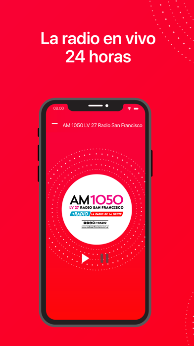 Tangkapan skrin AM 1050 Radio San Francisco
