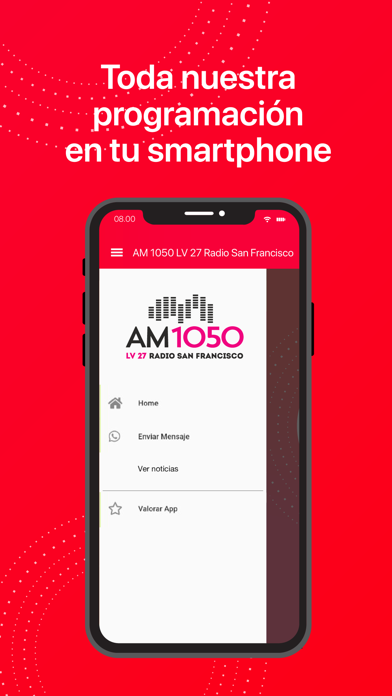 Tangkapan skrin AM 1050 Radio San Francisco
