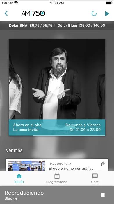 Capturas de pantalla de Blackie FM 89.1
