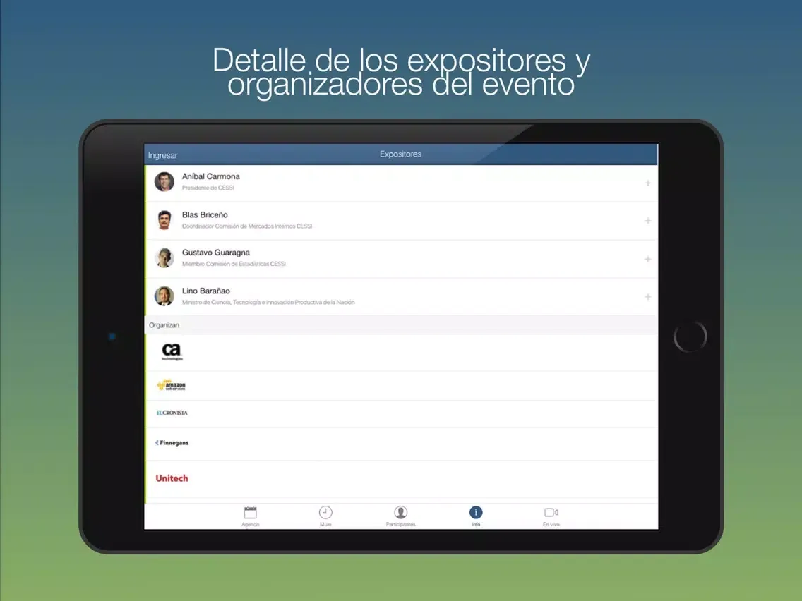 Hybrid Cloud 2016 - For IBM Conference iPad  سکرین شاٹس