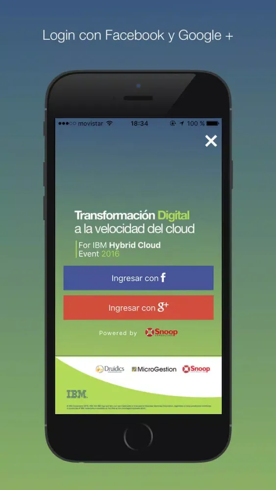 Hybrid Cloud 2016 - For IBM Conference سکرین شاٹس