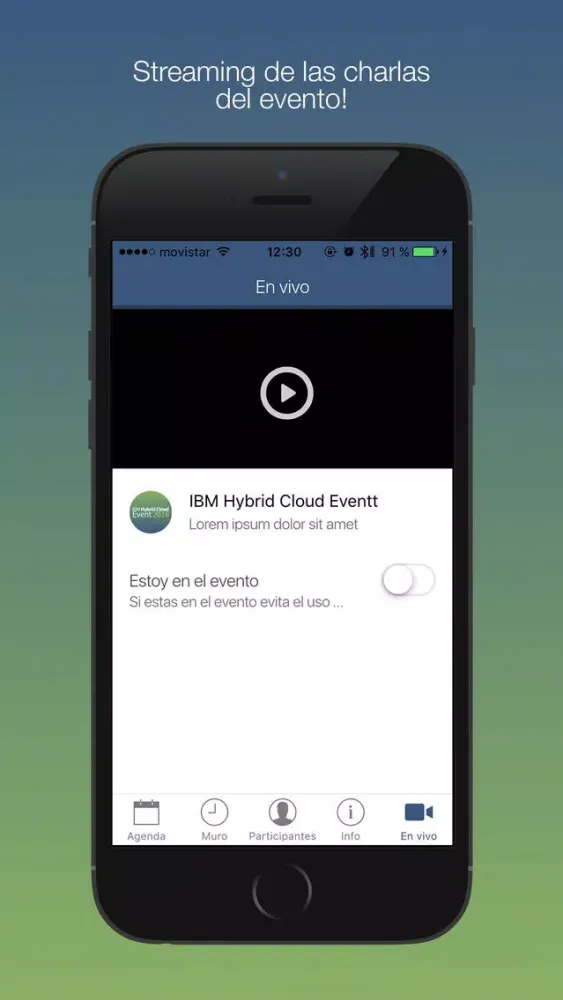 Hybrid Cloud 2016 - For IBM Conference سکرین شاٹس