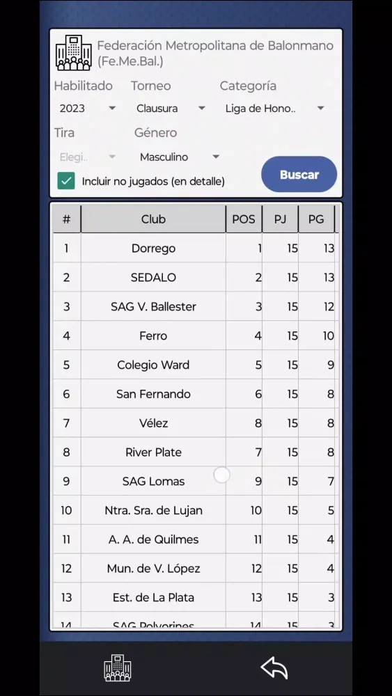 PasSportsAr Handball Screenshots