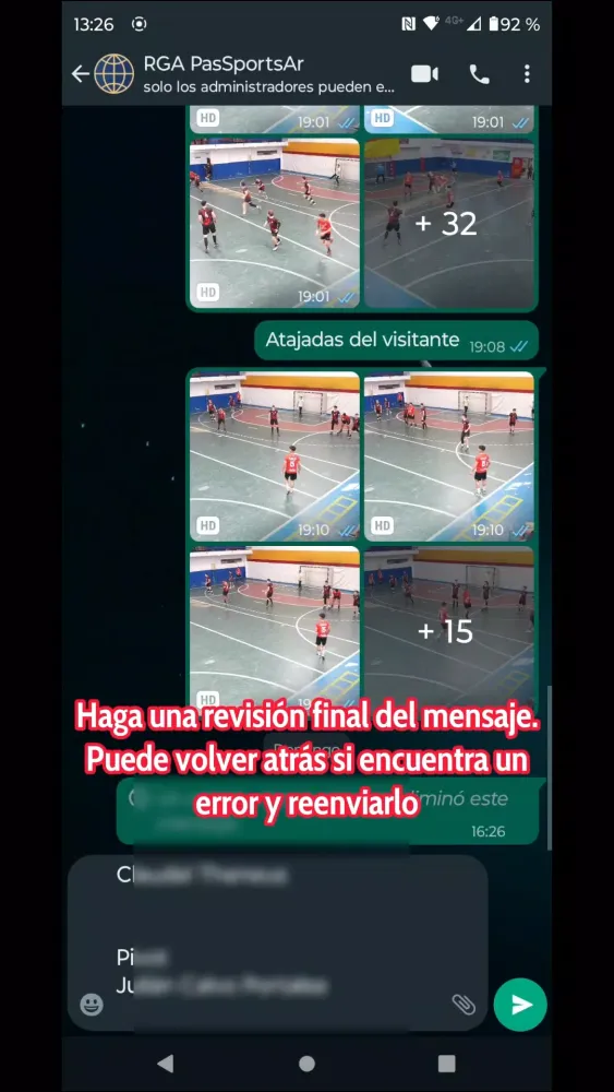 PasSportsAr Handball Screenshots