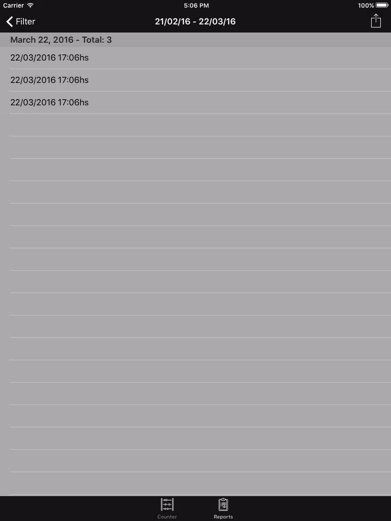 Capturas de pantalla de Easy Counter: Track Everything iPad 