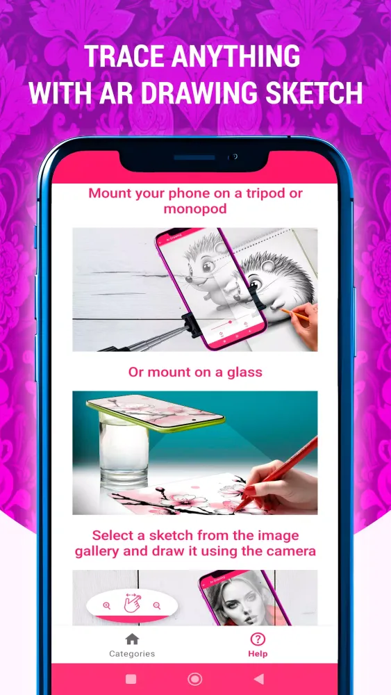 AR Art Projector Drawing App Screenshots