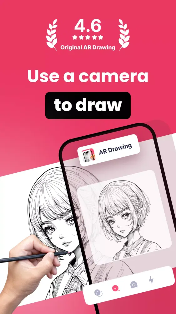 AR Drawing Screenshots