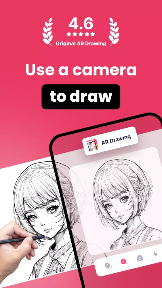 AR Drawing Screenshots