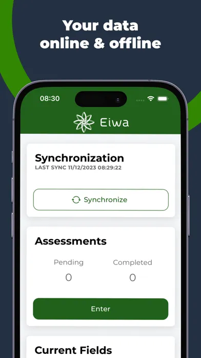 Eiwa Scouting App Screenshots