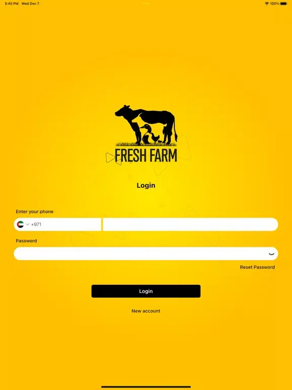 Captures d'écran de Fresh farm - مقدمي الخدمات iPad 