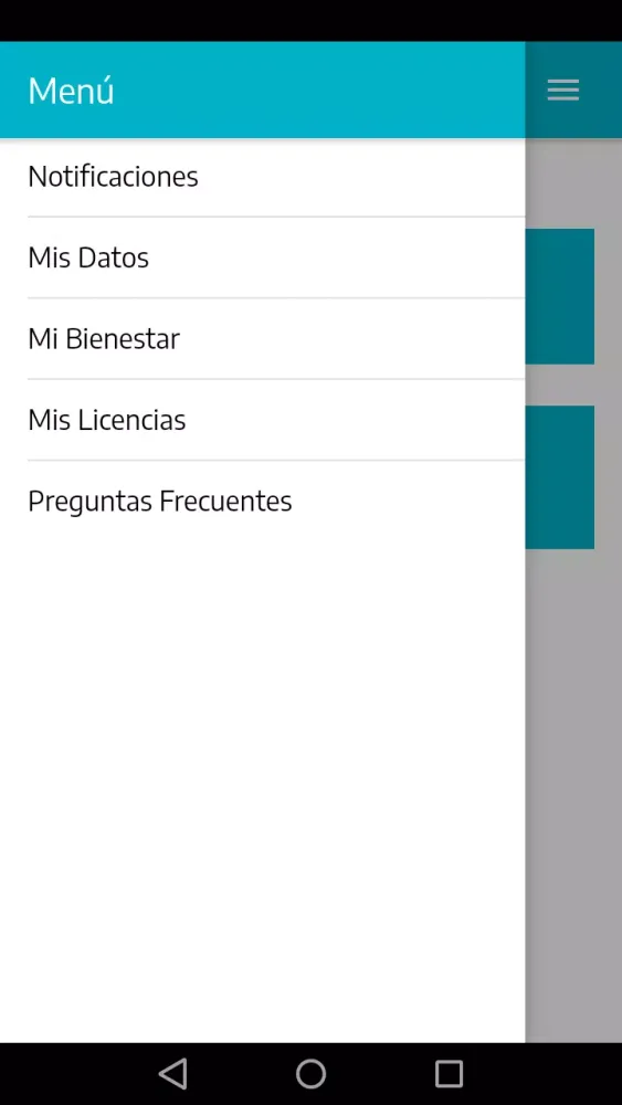 Screenshot di Mis Licencias