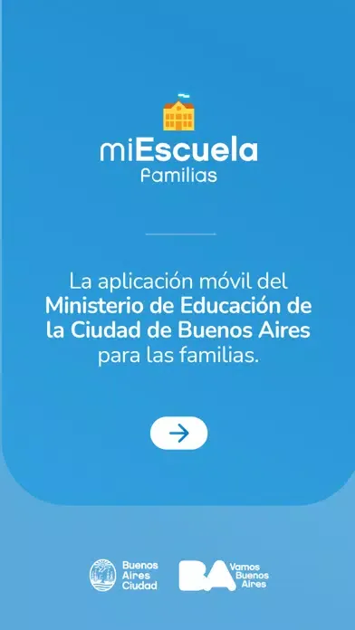 Capturas de pantalla de miEscuela Familias