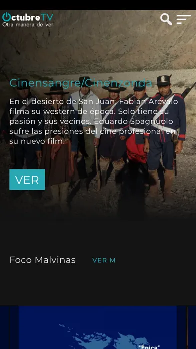 OctubreTV Screenshots