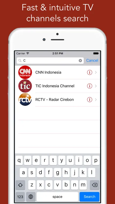 TV Indonesia - televisi hidup スクリーンショット