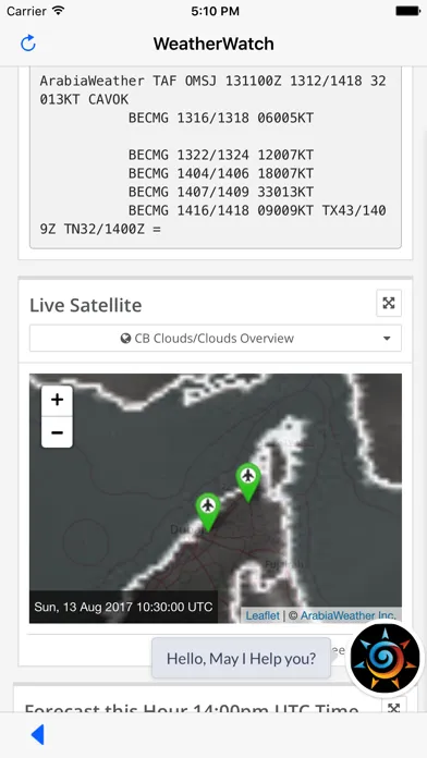 Capturas de pantalla de ArabiaWeather - WeatherWatch
