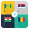 World Flag Quiz Word Game