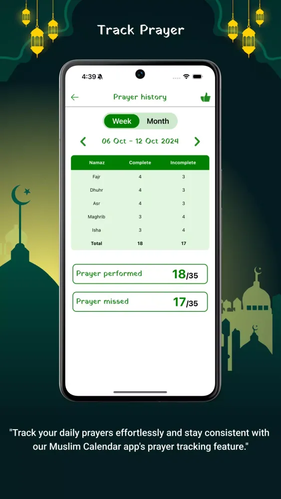 Muslim Calendar Prayer Times Screenshots