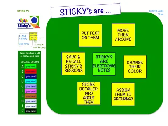 Скриншоты LEAIP Sticky's iPad 